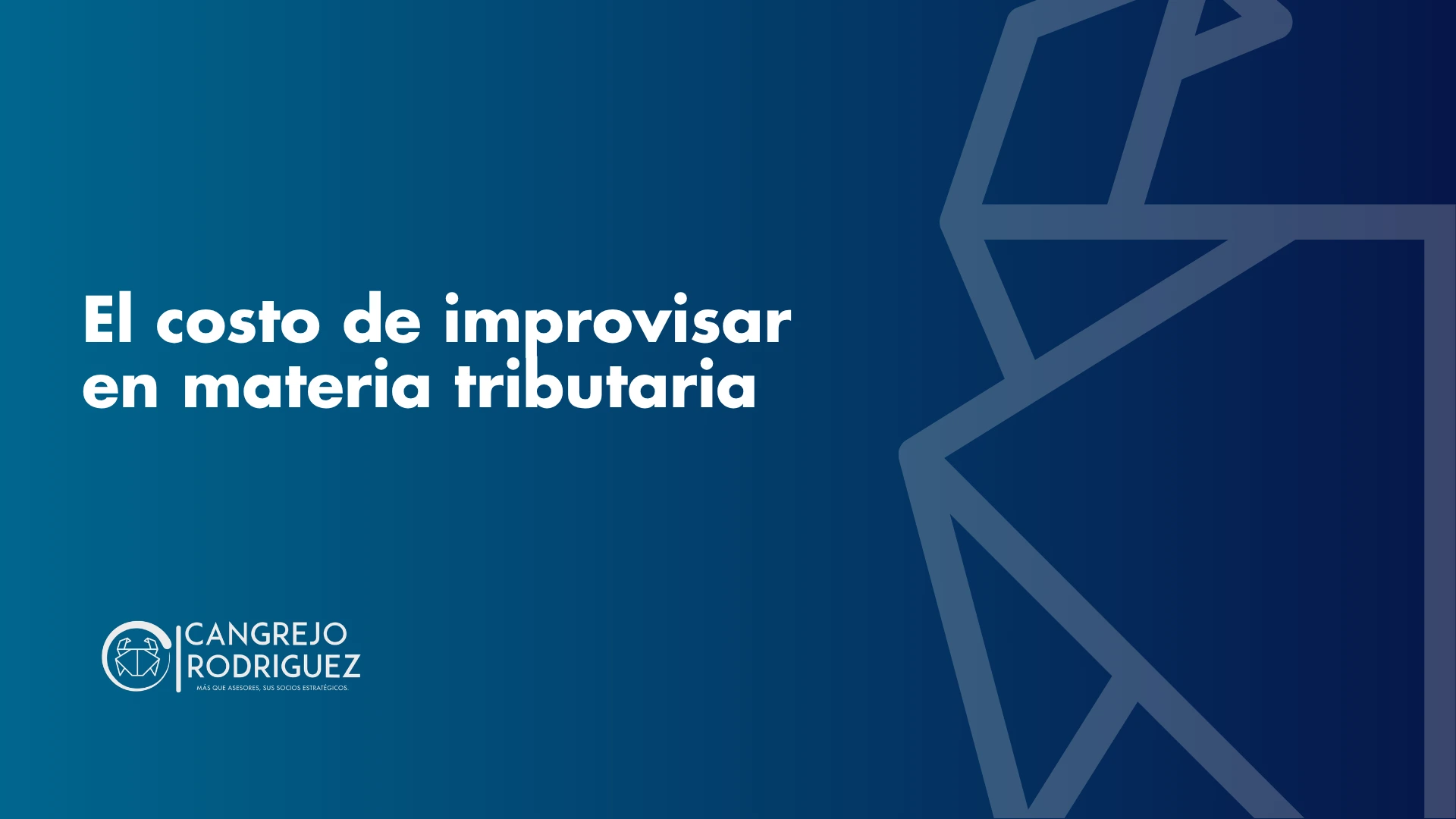 El costo de improvisar en materia tributaria